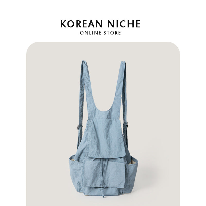 Women's Nylon Fabric Pleated Large Capacity Idle Bags