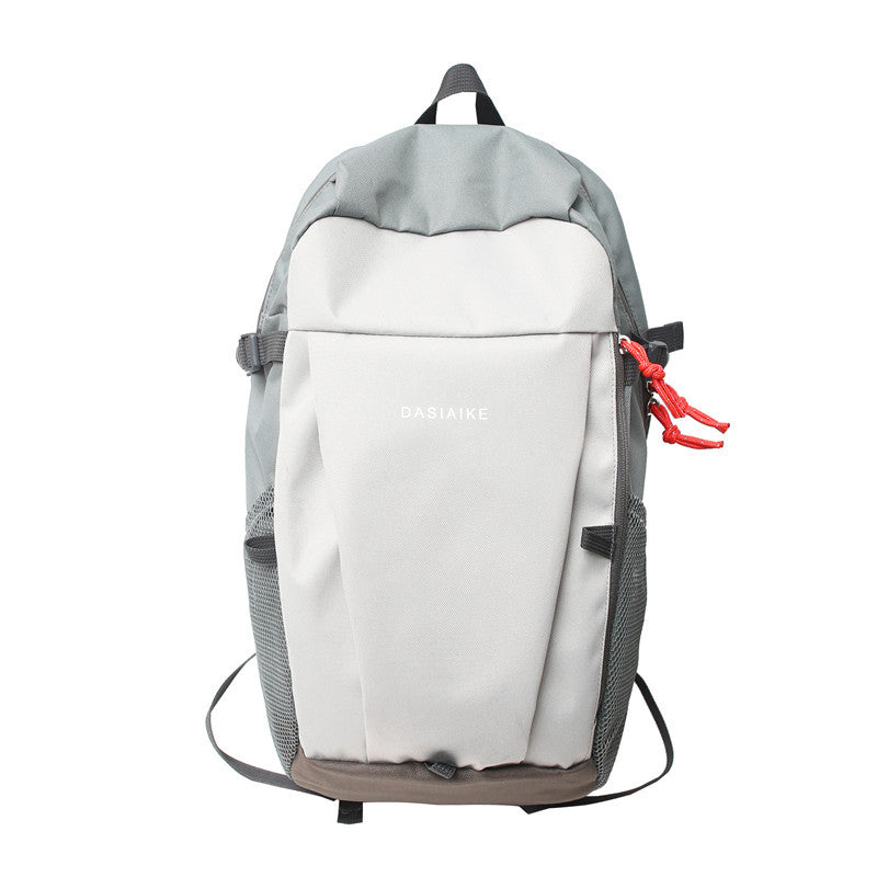 Women's & Men's & Hiking Leisure Large Capacity Couple Middle School Students' Schoolbags