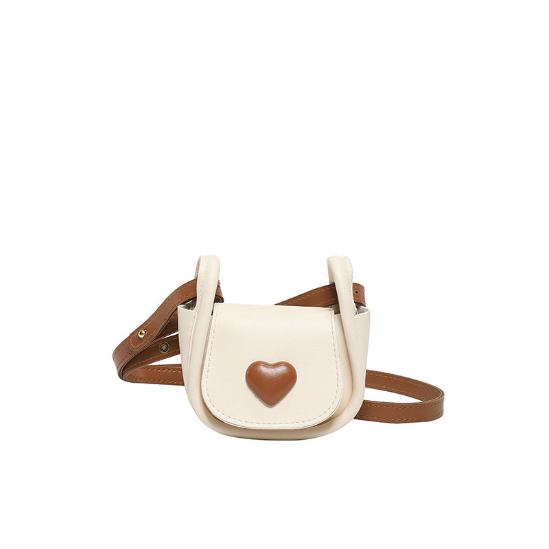 Fashion Mini Female With Hearts Spring Shoulder Bags