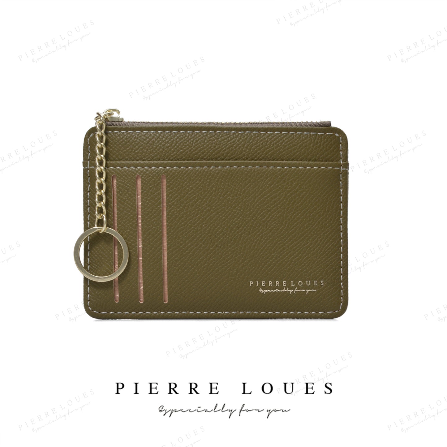 Women's Zipper Korean Mini Multiple Slots Cover Card Holder