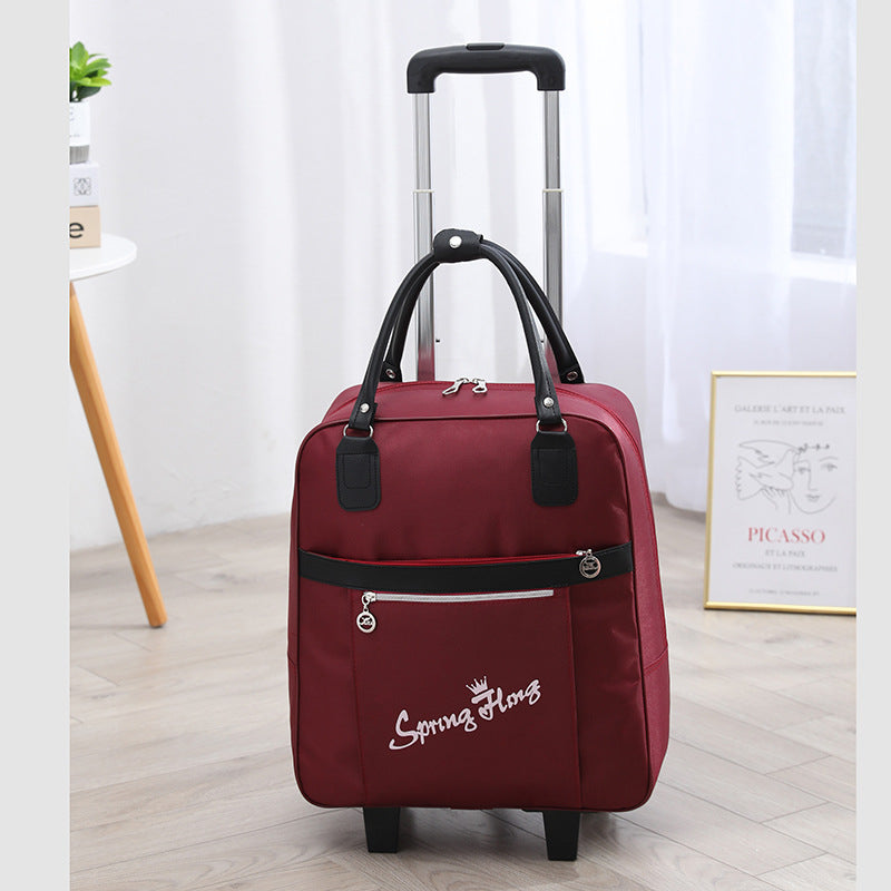Large Mute Waterproof Female Generation Piece Travel Bags