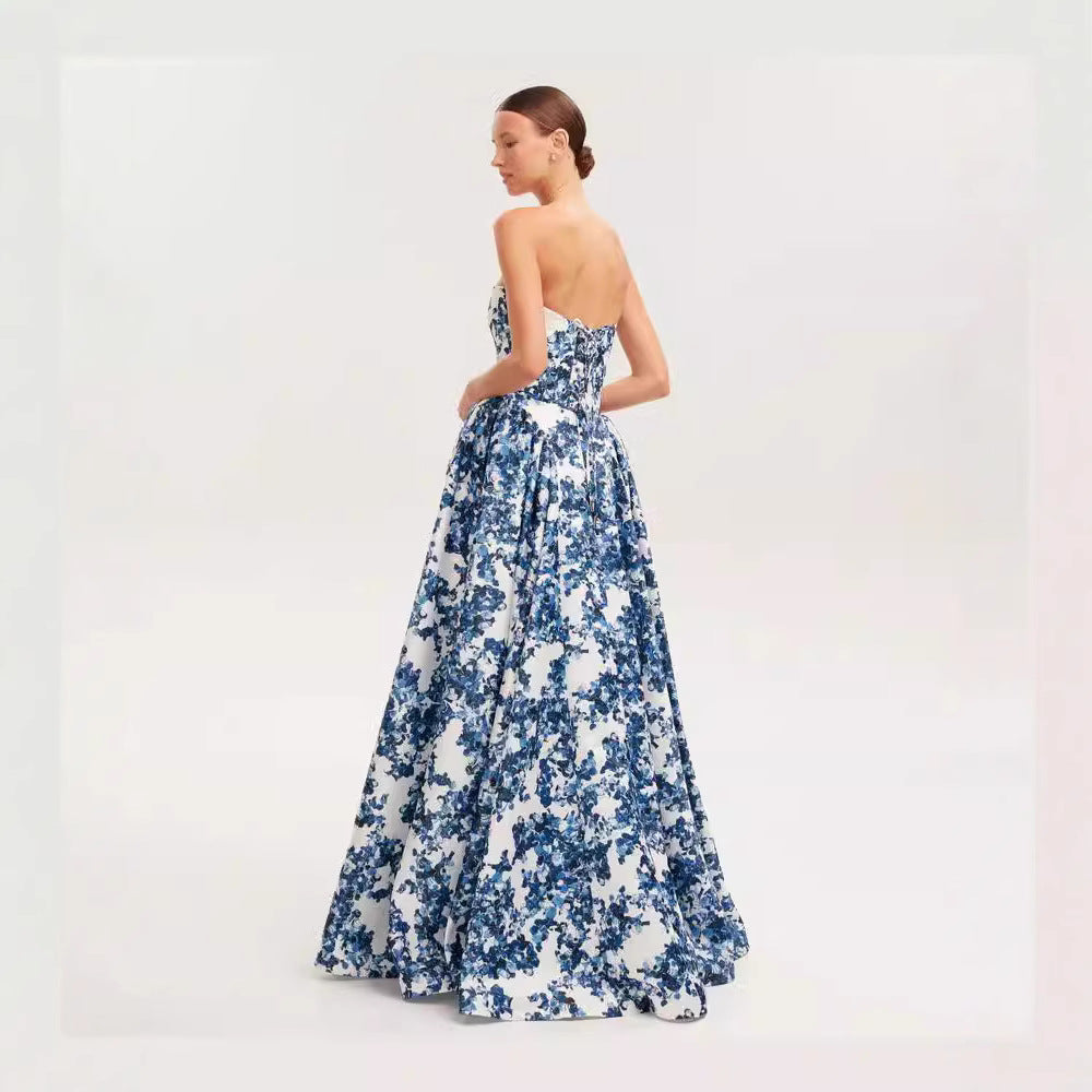 Women's 3d Cutting Fairy Long Elegant Dress Dresses