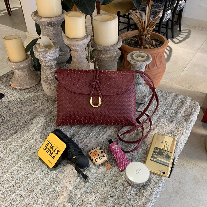 Strictly Selected Hand-woven Envelope Clutch Large Small Square Bags