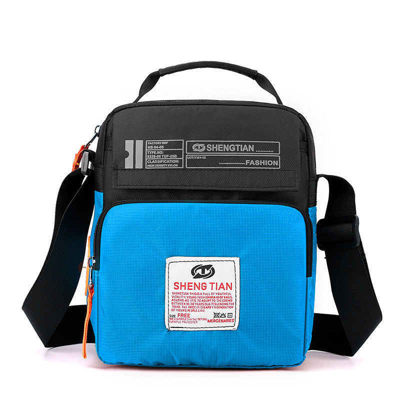 Men's Innovative Oxford Cloth Canvas Pannier Men's Shoulder Bags