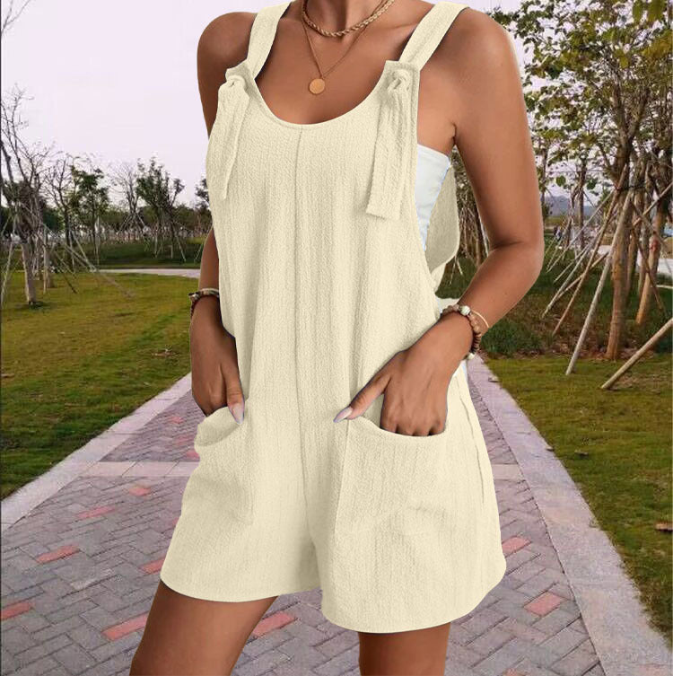 Women's Summer Casual Fashion Suspenders Suspender Women's Jumpsuit/clothing