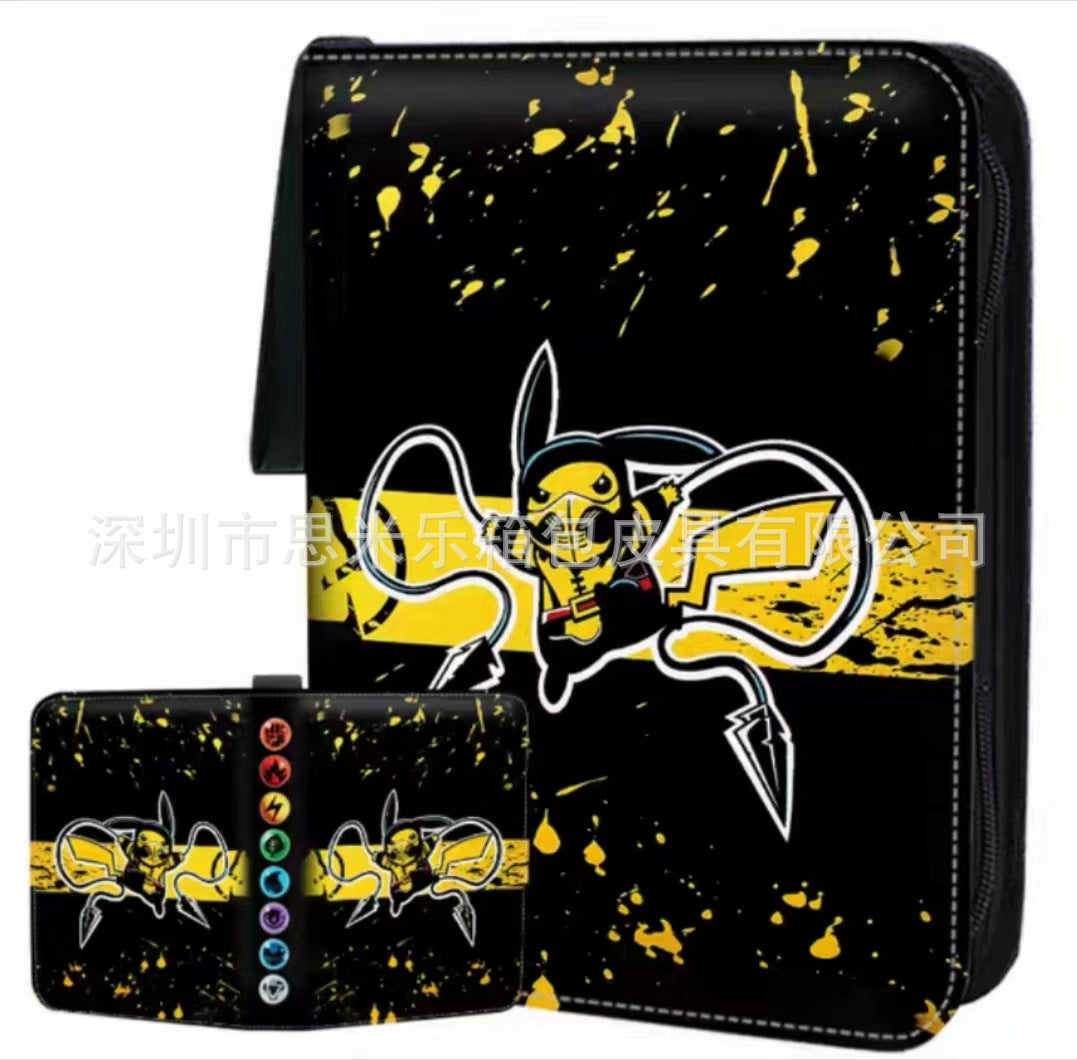 Trendy Game Binder Grid Collection Album Bags