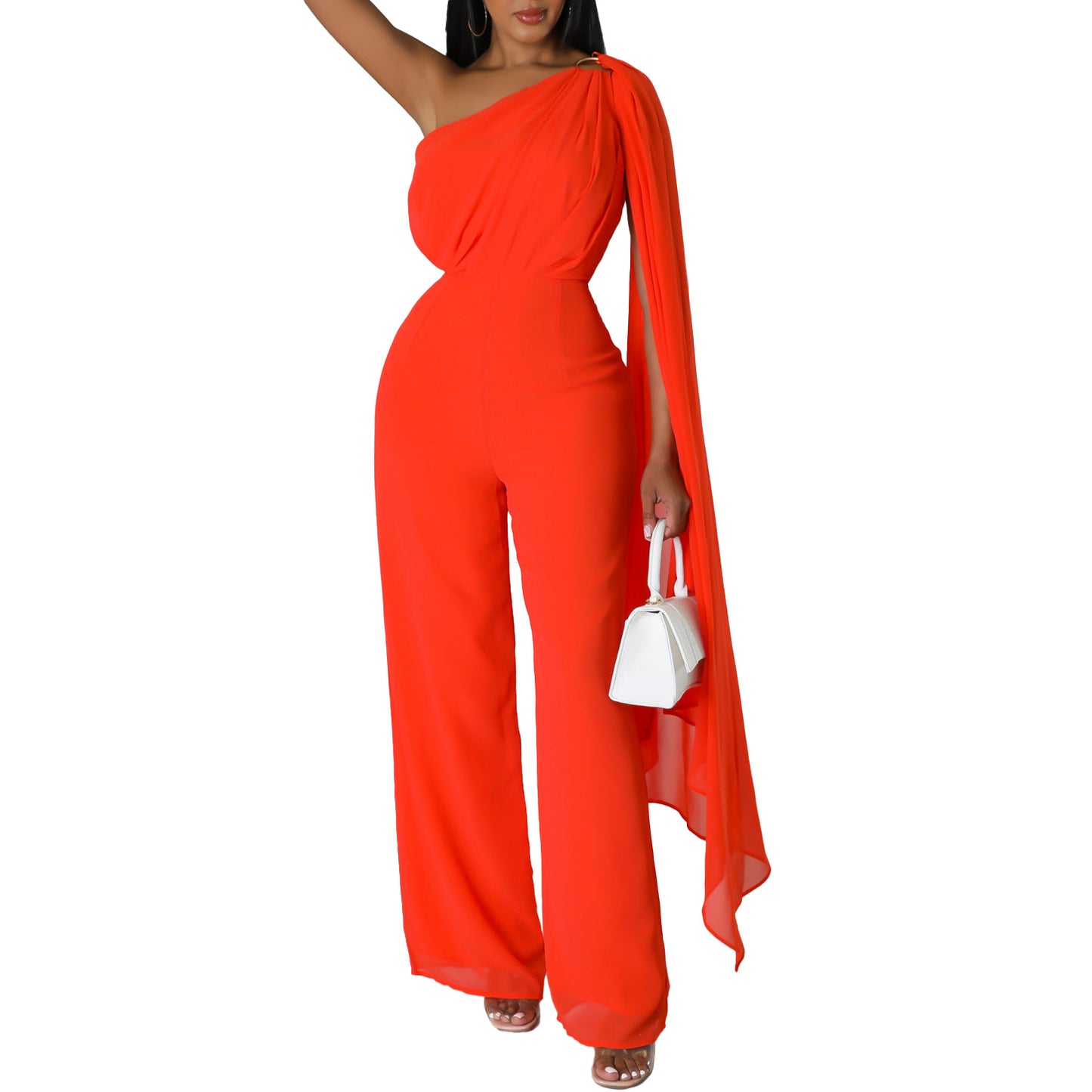 Women's Solid Color Sexy Banquet Fashion Dress Jumpsuits