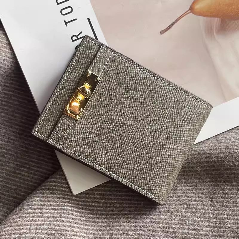 Women's Motor Vehicle Driving License Leather Certificate Card Holder