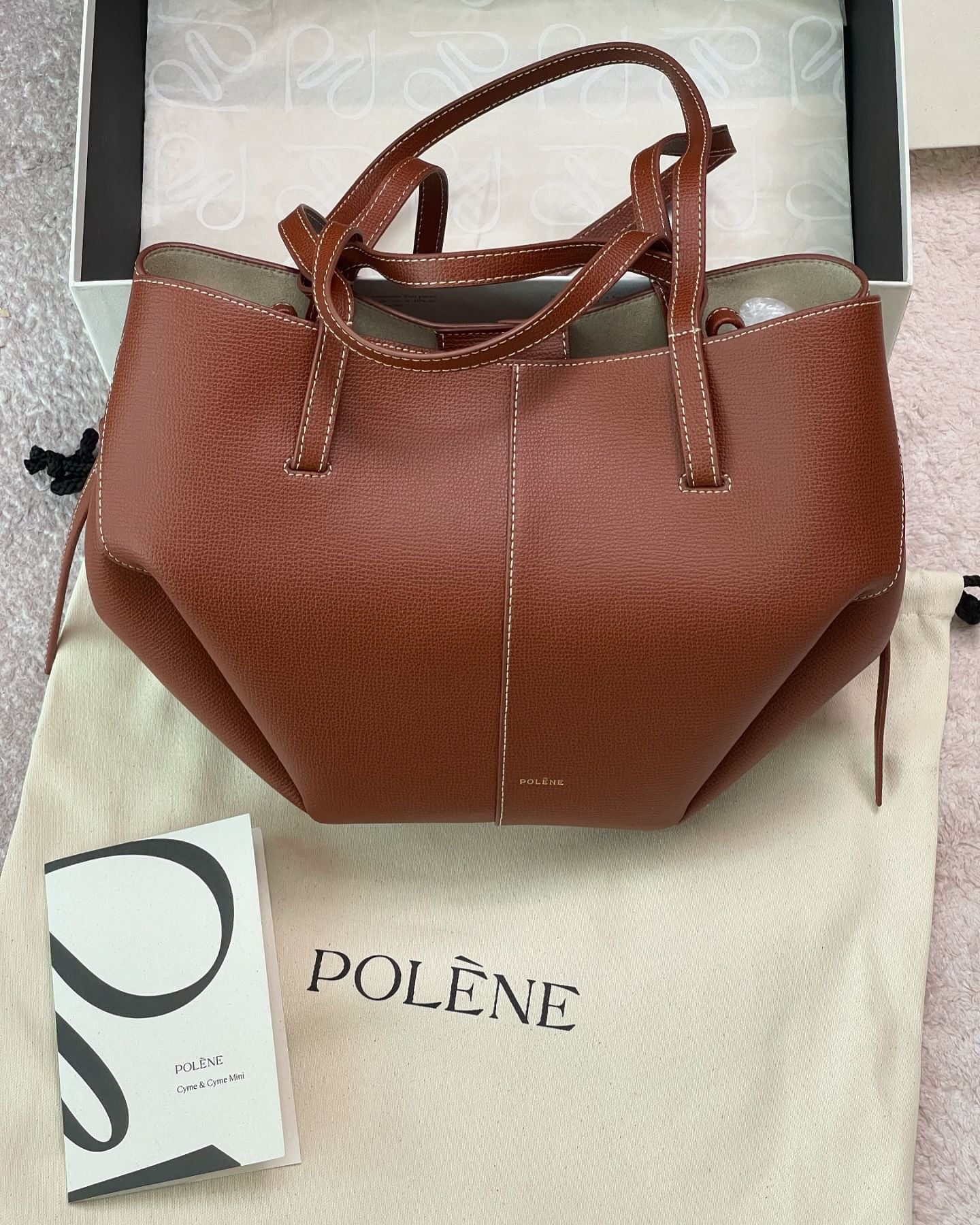 Upgraded French Niche Cowhide Portable Large Tote Bags