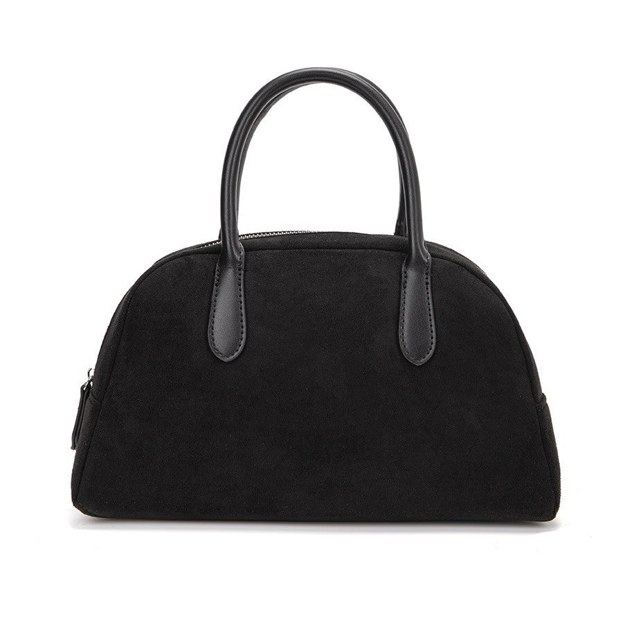 Women's Suede Large Capacity Niche Retro Plush Hand Handbags