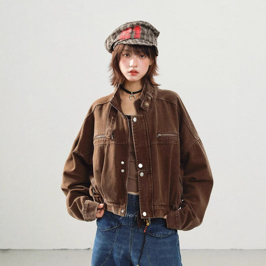 American Retro Dirty Fan Car Hot Shorts