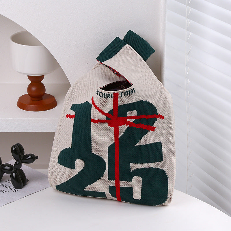 Women's Christmas Fresh Series Personal Leisure Trendy Handbags