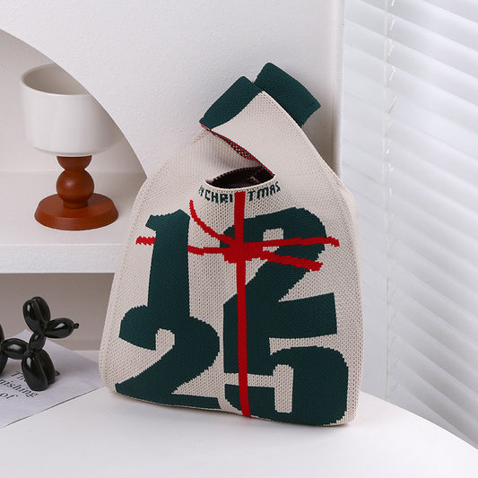 Women's Christmas Fresh Series Personal Leisure Trendy Handbags