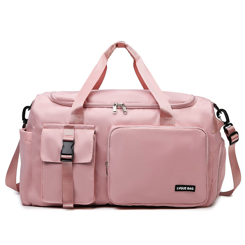 Women's Large Capacity Training Fitness Portable Short Travel Bags