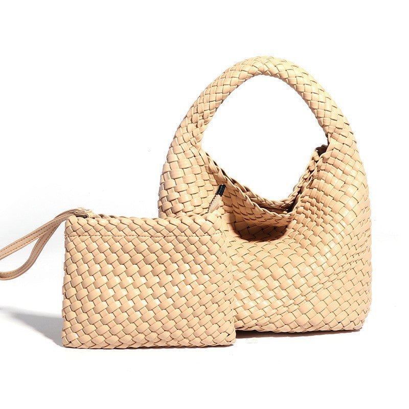 Fashion High-grade Handmade Woven Mother Large Bags