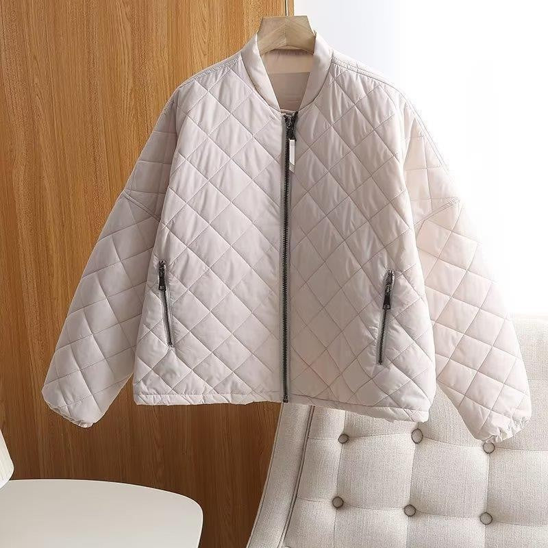 Women's Autumn Wear Temperament Commute Stand Collar Jackets