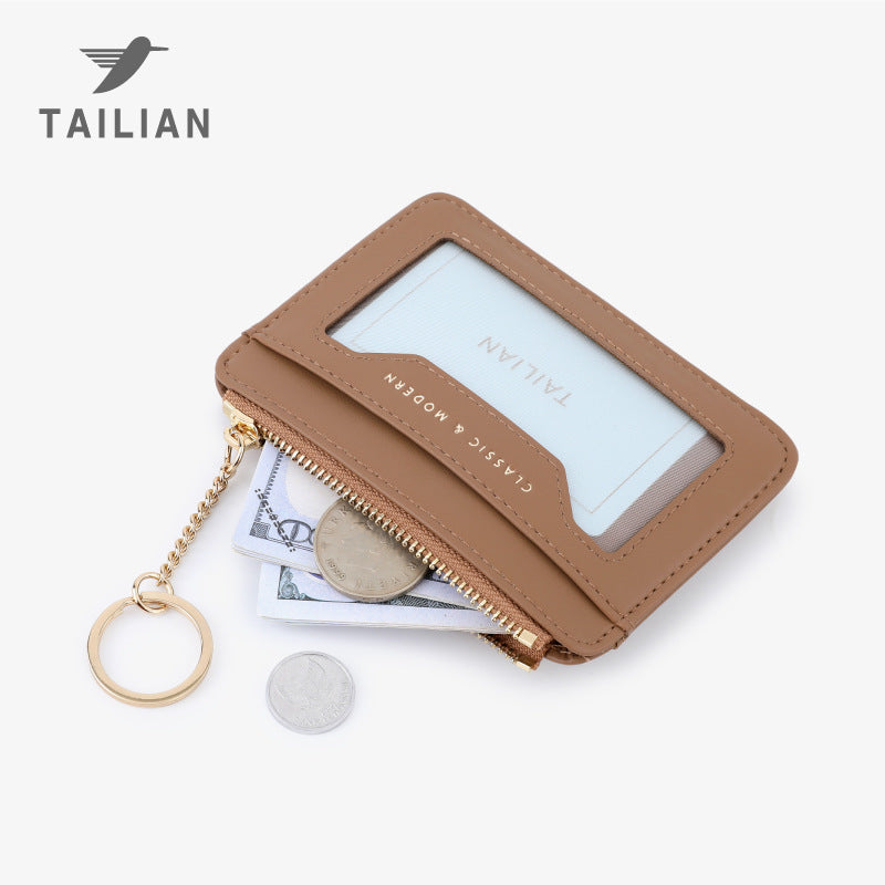 Korean Style Minimalist Thin Multiple Slots Card Holder