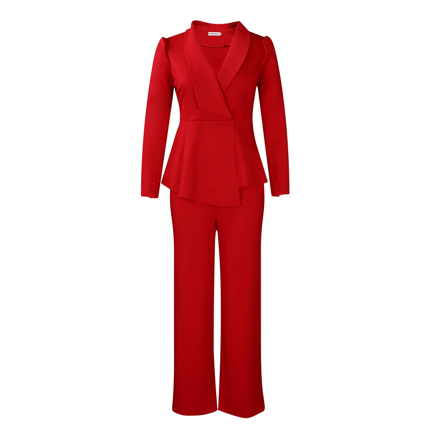 Women's Classic Fashionable Elegant Ruffled Long-sleeved Suits