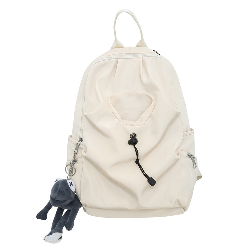 Women's Large Capacity Waterproof Nylon Camp College Middle School Students' Schoolbags