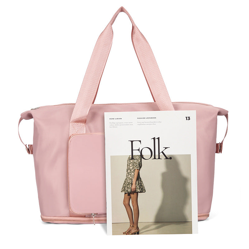 Women's Folding Foldable Portable Yoga Swimming Short-distance Bags