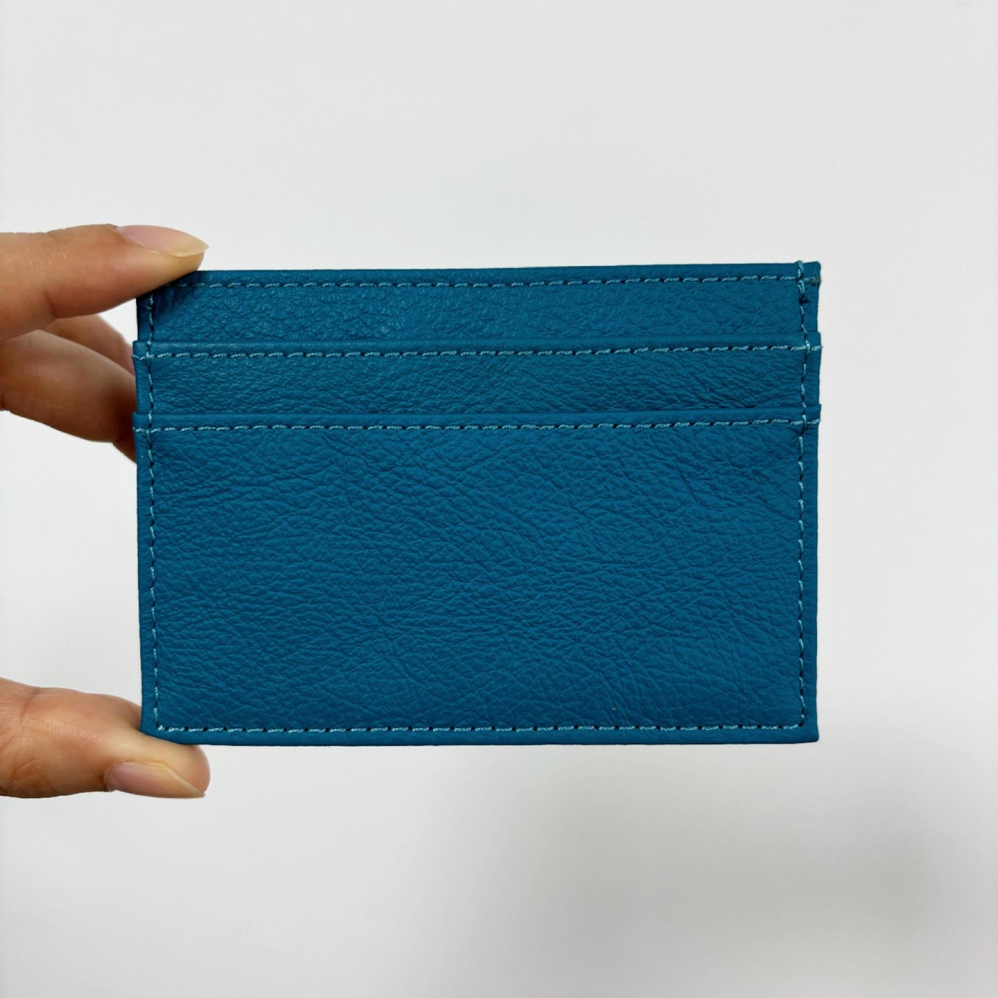 Fashion Simple First Layer Cowhide Bank Certificate Card Holder