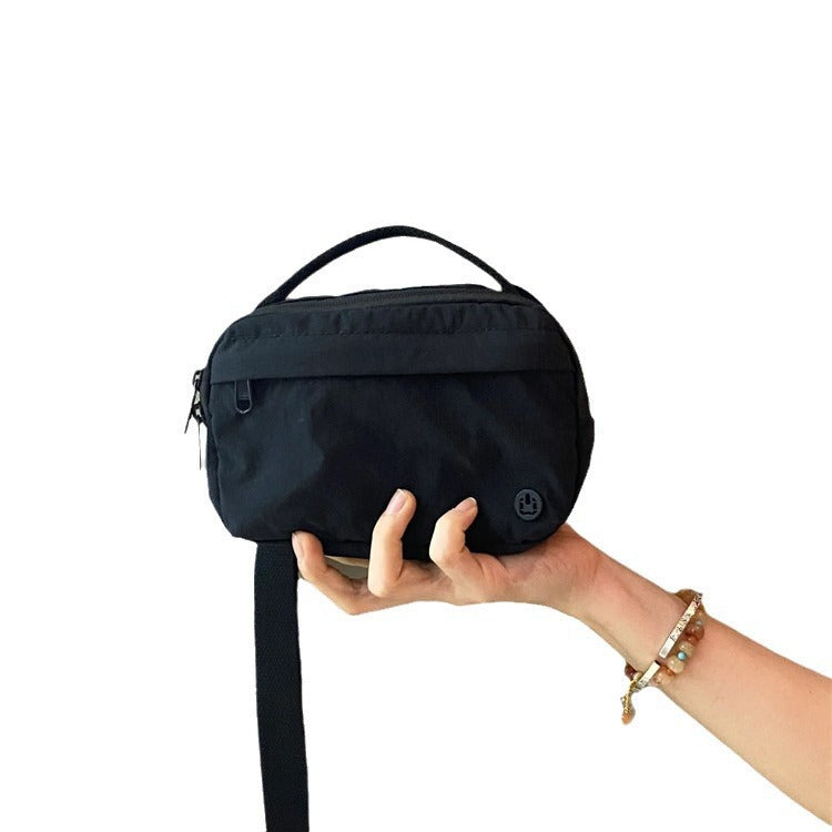 Pretty Macaron Nylon Waterproof Light Canvas Crossbody Bags