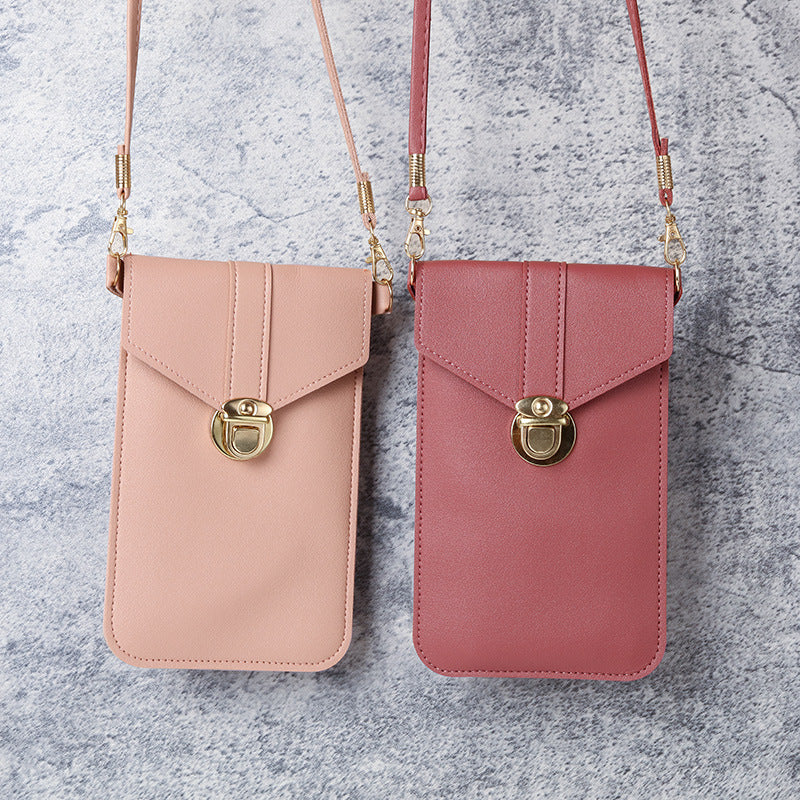 Women's Touch Screen Mobile Fashionable Korean Fashion Coin Purses