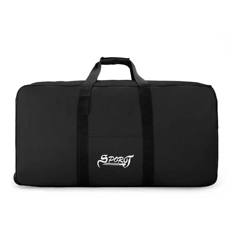 Capacity Foldable Checked Accommodation Quilt Storage Travel Bags
