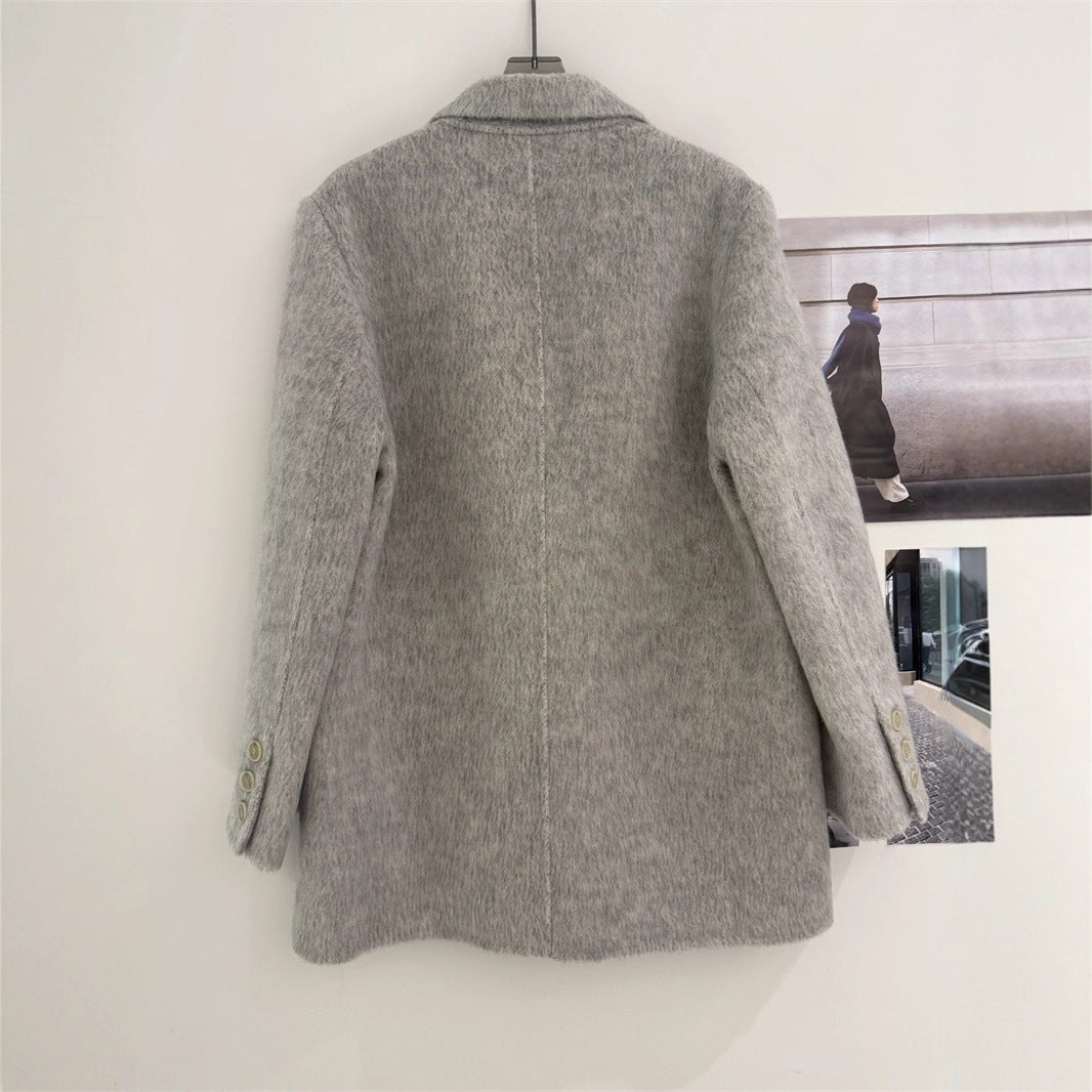 Women's Korean Style Idle Double-sided Wool Overcoat Coats