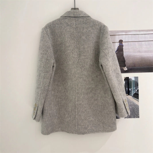 Women's Korean Style Idle Double-sided Wool Overcoat Coats