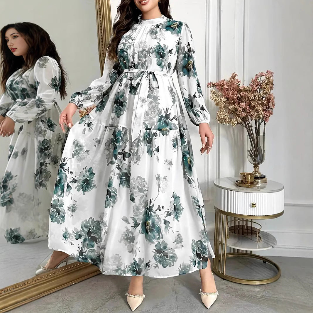 Women's Dress Summer Lace Up Slim Fit Dresses