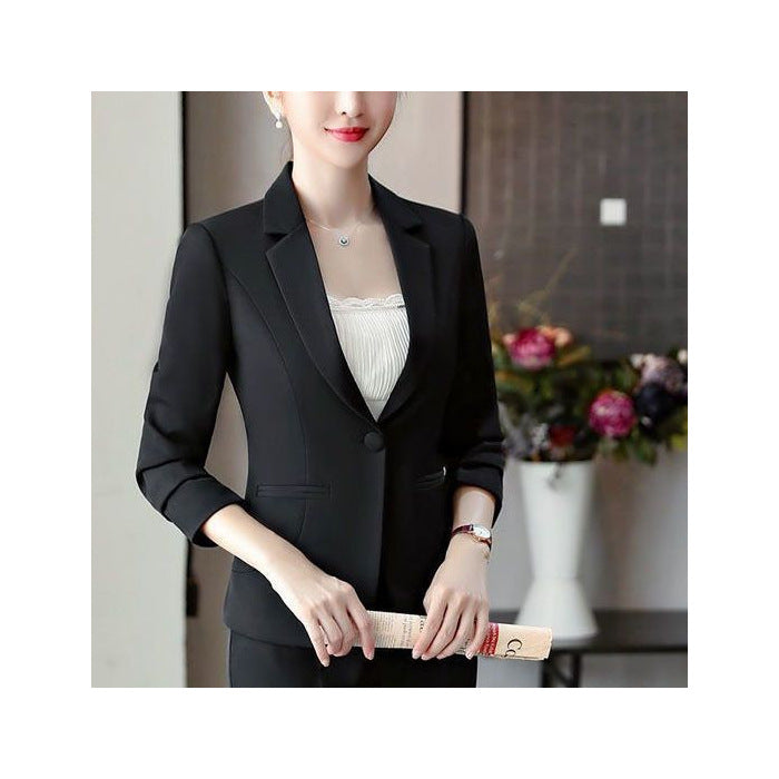 Women's Korean Style Business Fashion Casual Small Suit