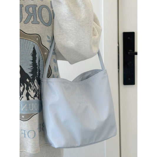 Women's Durable Fashion Embroidered Waterproof Nylon Crossbody Bags