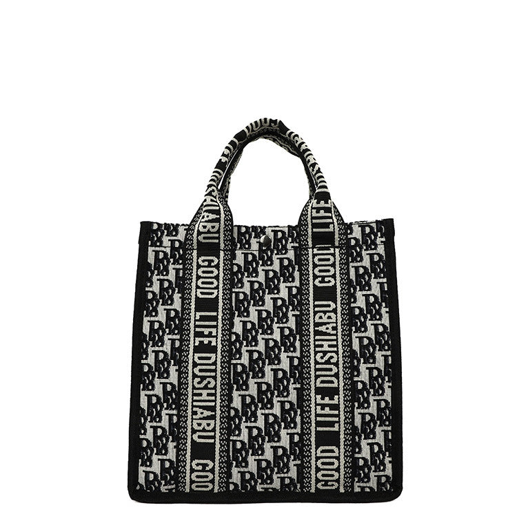 Women's Korean Fashion Retro Portable Lunch Box Bags