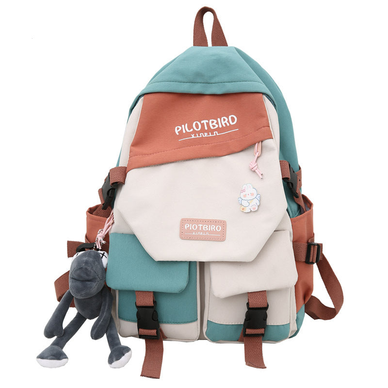 Female College Design Sense Niche Korean Style Middle School Students' Schoolbags