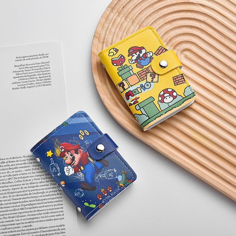 Mary Cartoon Cute Large Capacity Multiple Slots Card Holder