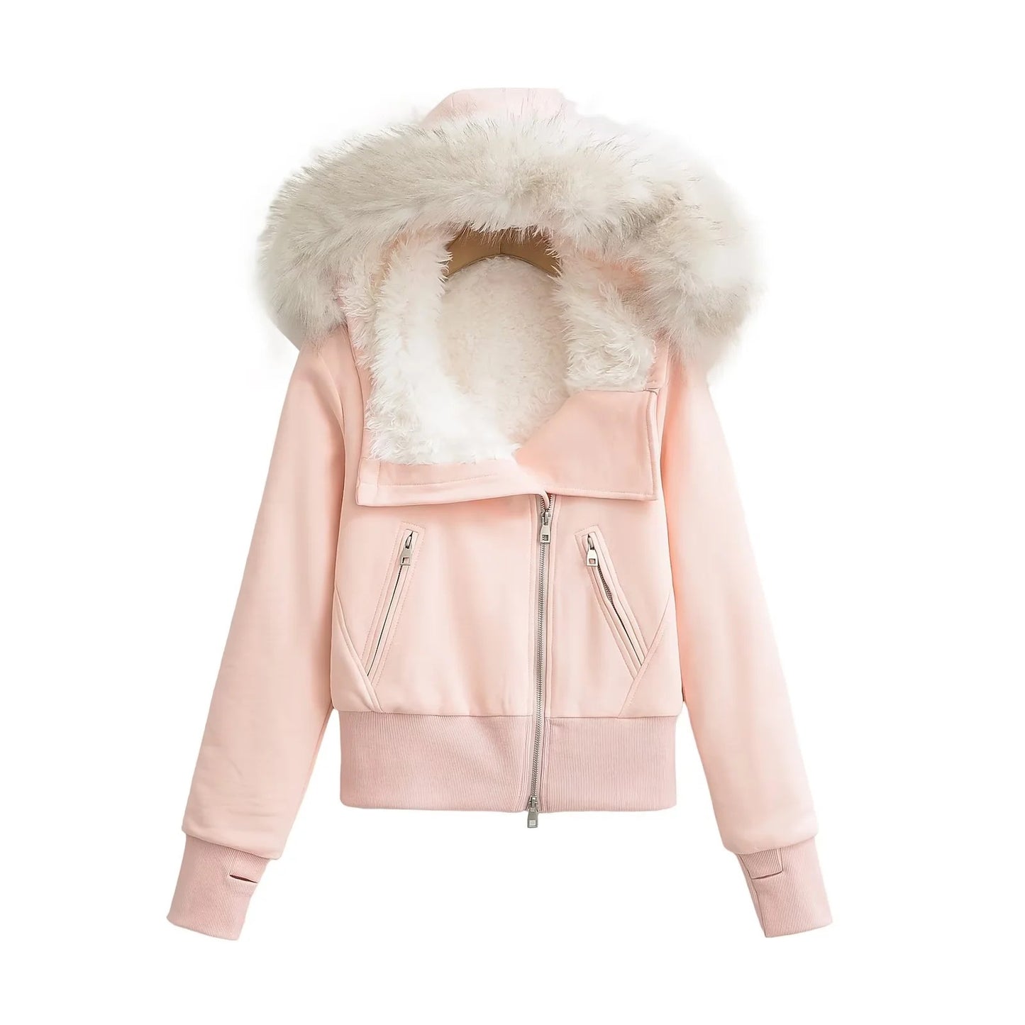 Women's Hot High Sense Big Fur Collar Sweaters
