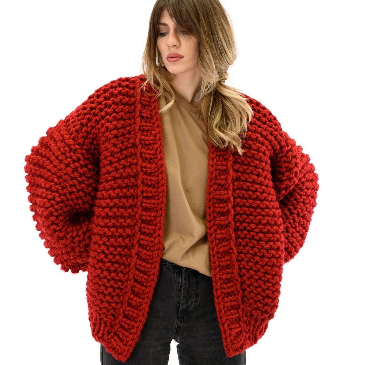 Women's Stylish Versatile Hand-woven Idle Style Sweaters