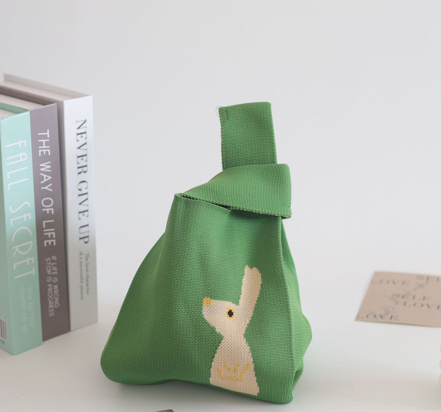 Women's Stylish Knitted Woven Vest Simple Handbags