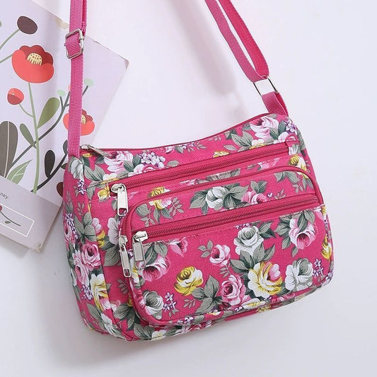 Women's Large Capacity Cloth Nylon Oxford Mother Crossbody Bags