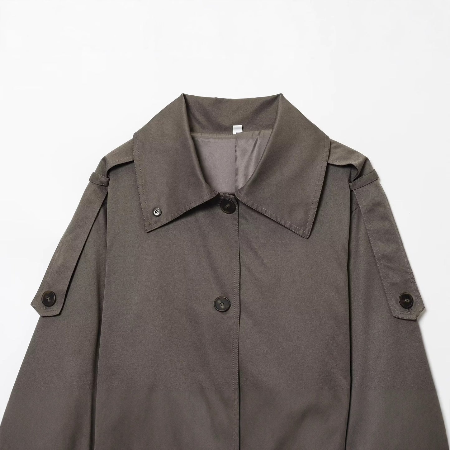 Women's Stand Collar Lapel Windbreaker Comfortable Long Coats