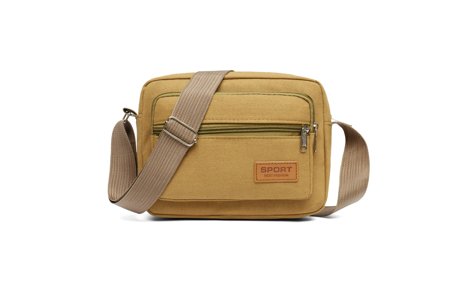 Men's Versatile Canvas Collect Money Unisex Men's Messenger Bags