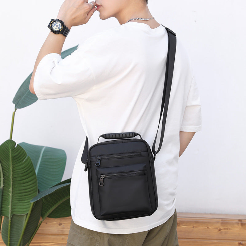 Men's Waterproof Commuter Simple Korean Style Men's Messenger Bags