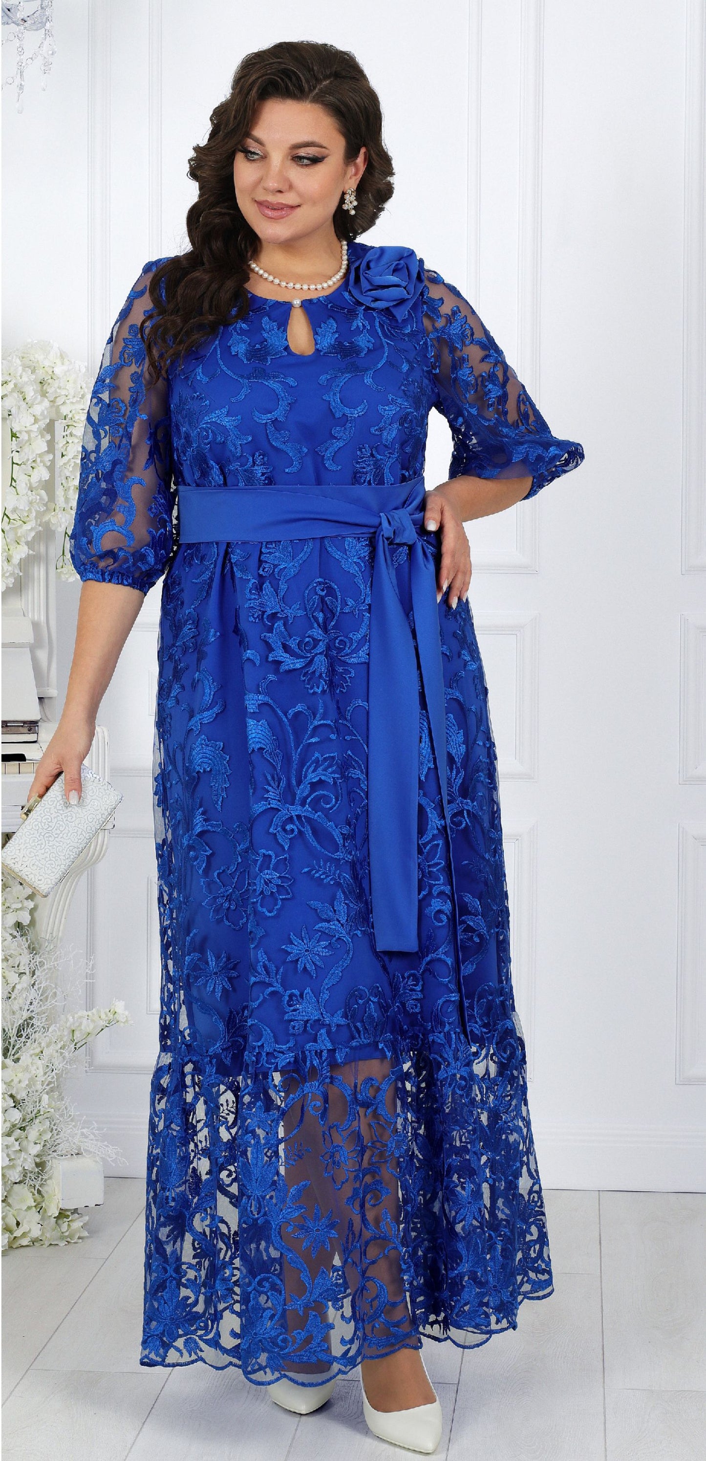 Women's New Dress Lace Embroidery Cocktail Dresses