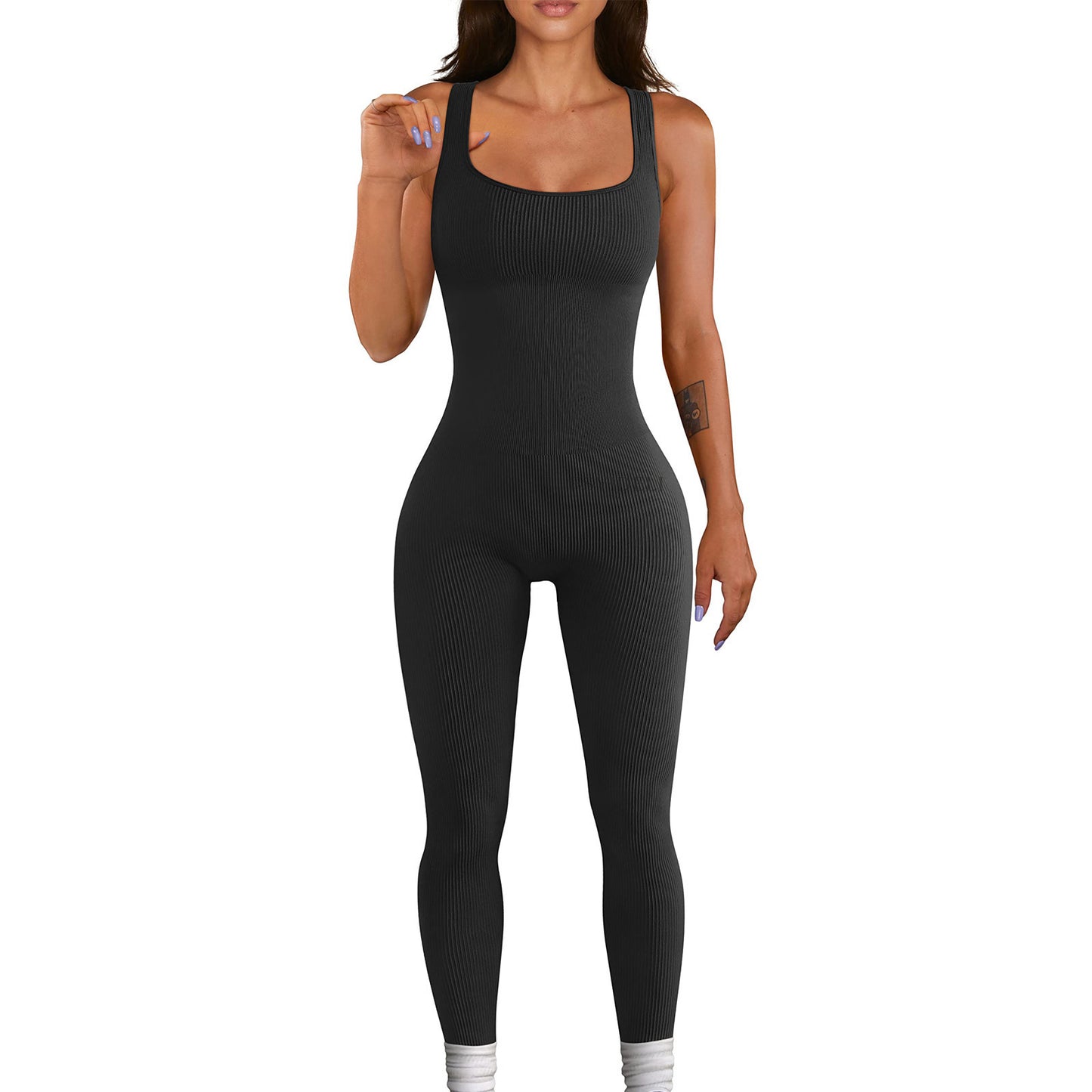 Women's Hip Raise Slim Fit Sexy Yoga Sports Women's Jumpsuit/clothing