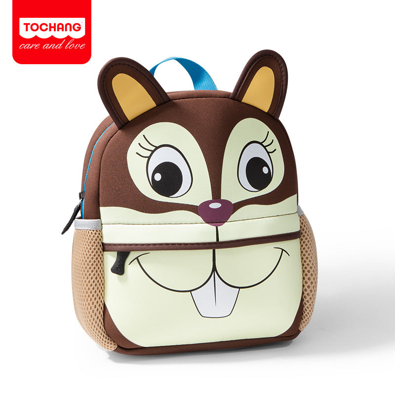 Children's Elegant Cartoon Cute Animal Neoprene Kindergarten School Bags