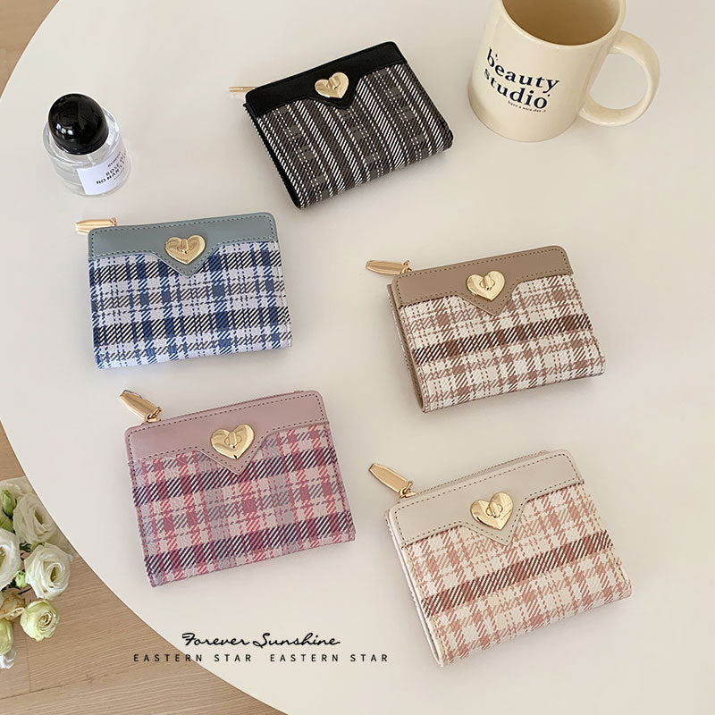 Women's Capacity Short Trade Folding Zipper Korean Ladies Wallets