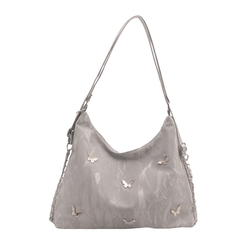 Capacity Butterfly Western Style Fashion Commuter Shoulder Bags