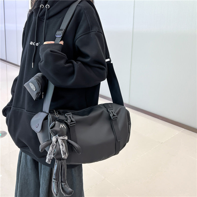 Women's & Men's & Locomotive Style Fashion Fitness Oxford Men's Messenger Bags