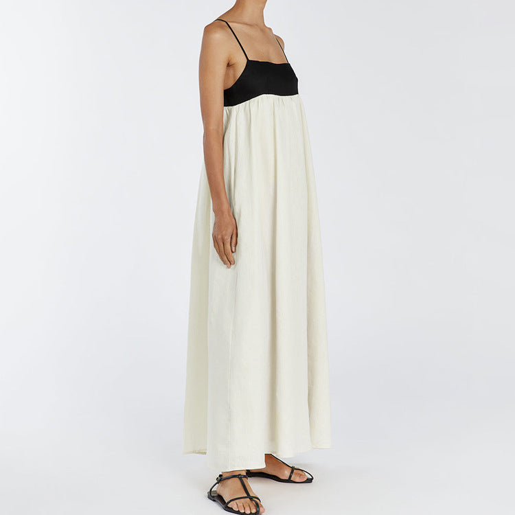 Women's Suspender Dress French Fashion Sexy Backless Dresses